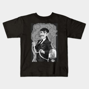 Gomez Addams Vintage Kids T-Shirt